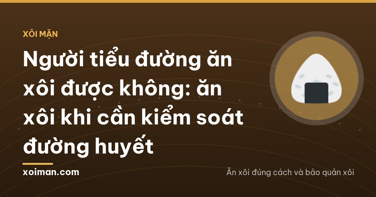 Older Vietnamese man seen from behind at a kitchen table, small plate of sticky rice with boiled egg and steamed greens, glucose meter case closed beside it, warm morning light, side angle